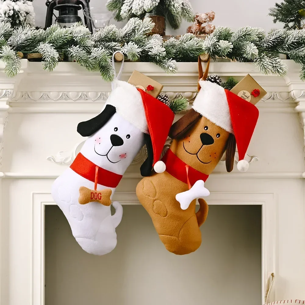Dog Bone Shape Christmas Stock - đánh giá và giá Christmas Stocking Hanging