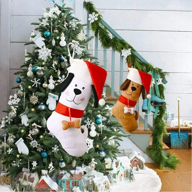 Dog Bone Shape Christmas Stock - đánh giá và giá Christmas Stocking Hanging