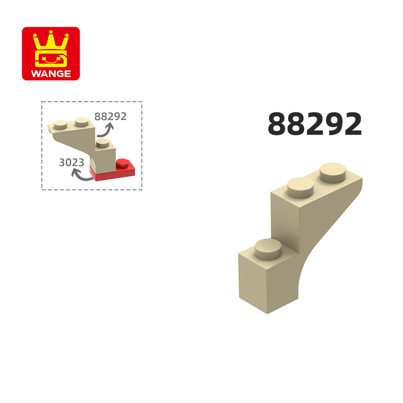 WANGE 88292 100g/94PCS 1x3x2 A - đánh giá và giá Lego Set City