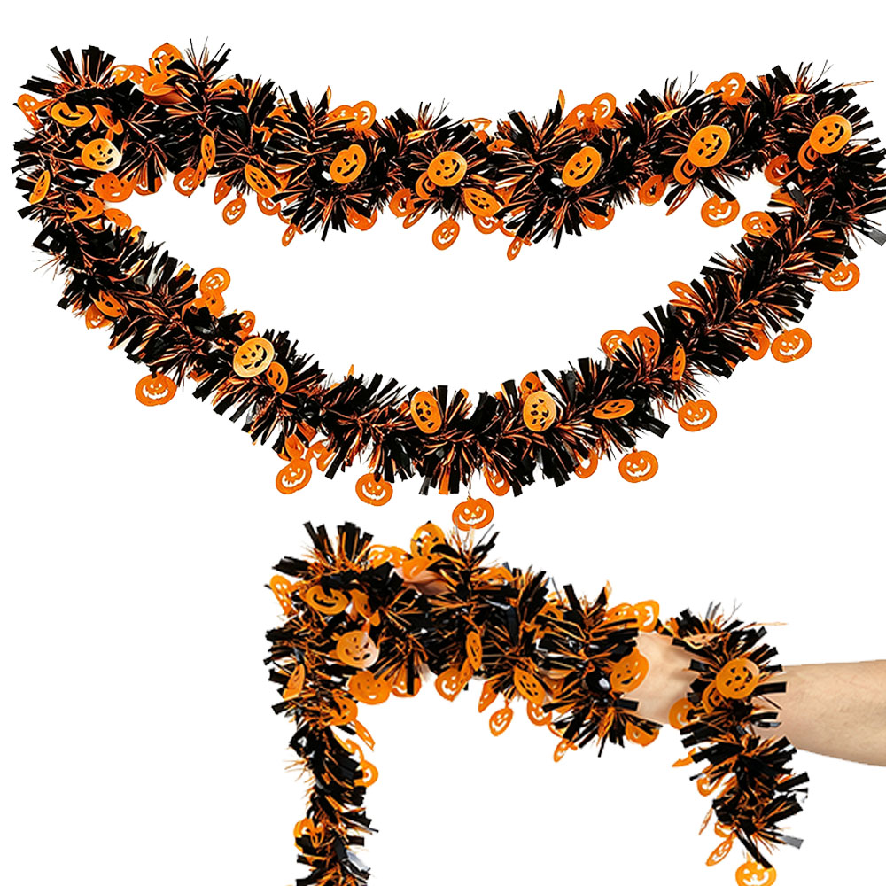 Halloween 2m Tinsel Garlands P - đánh giá và giá Tinsel Garland Decoration