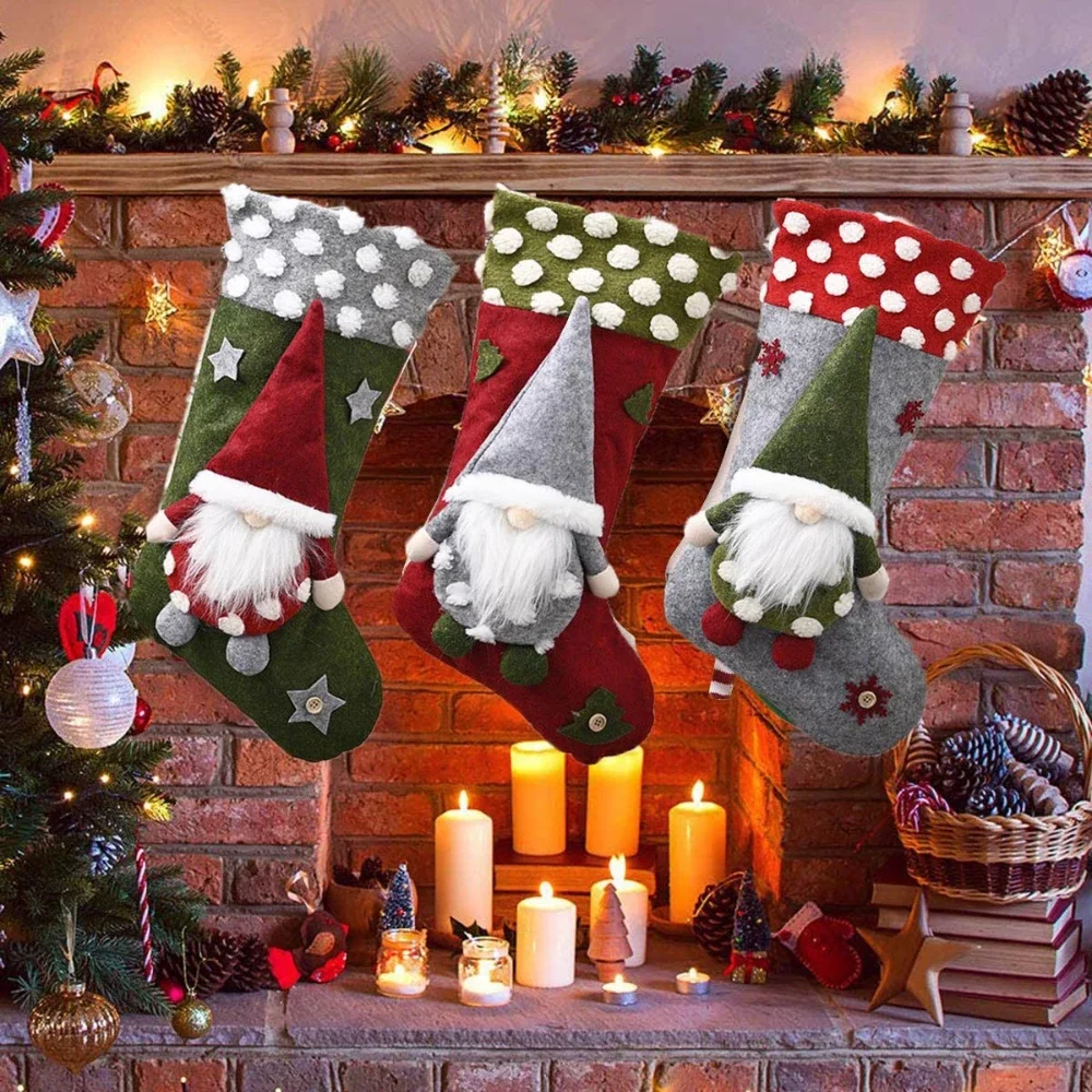 Christmas Stocking Gift Bag Ki - đánh giá và giá Christmas Stocking Hanging
