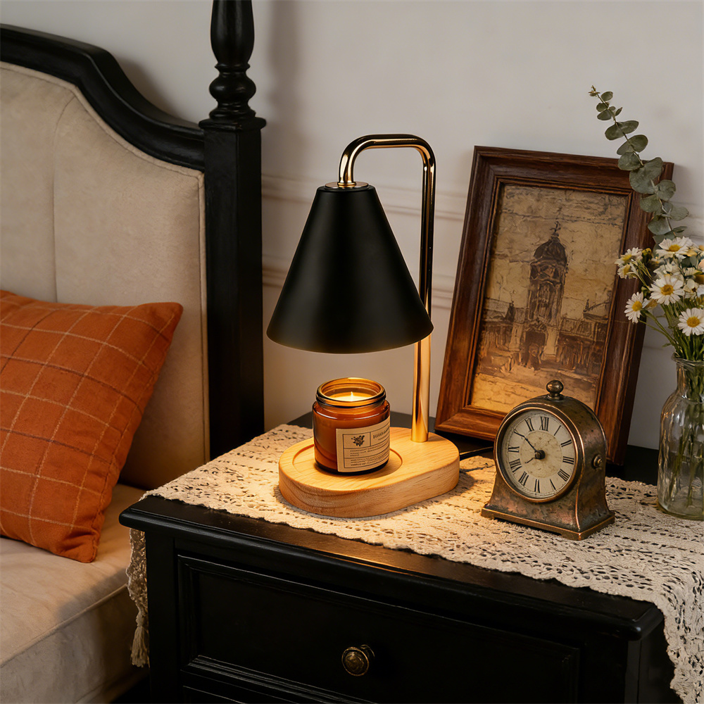 Black Candle Warmer Lamp with  - đánh giá và giá Holiday Candle Set