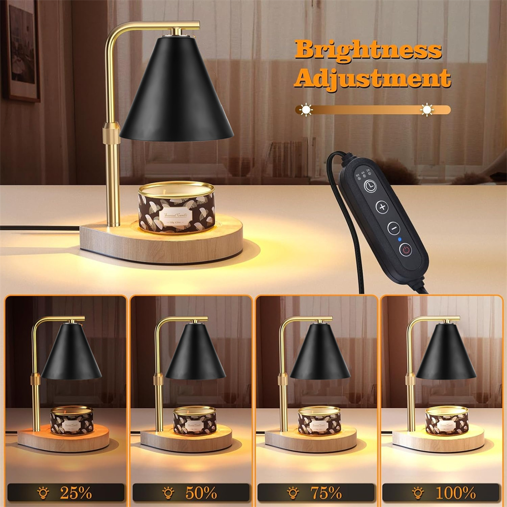 Black Candle Warmer Lamp with  - đánh giá và giá Holiday Candle Set