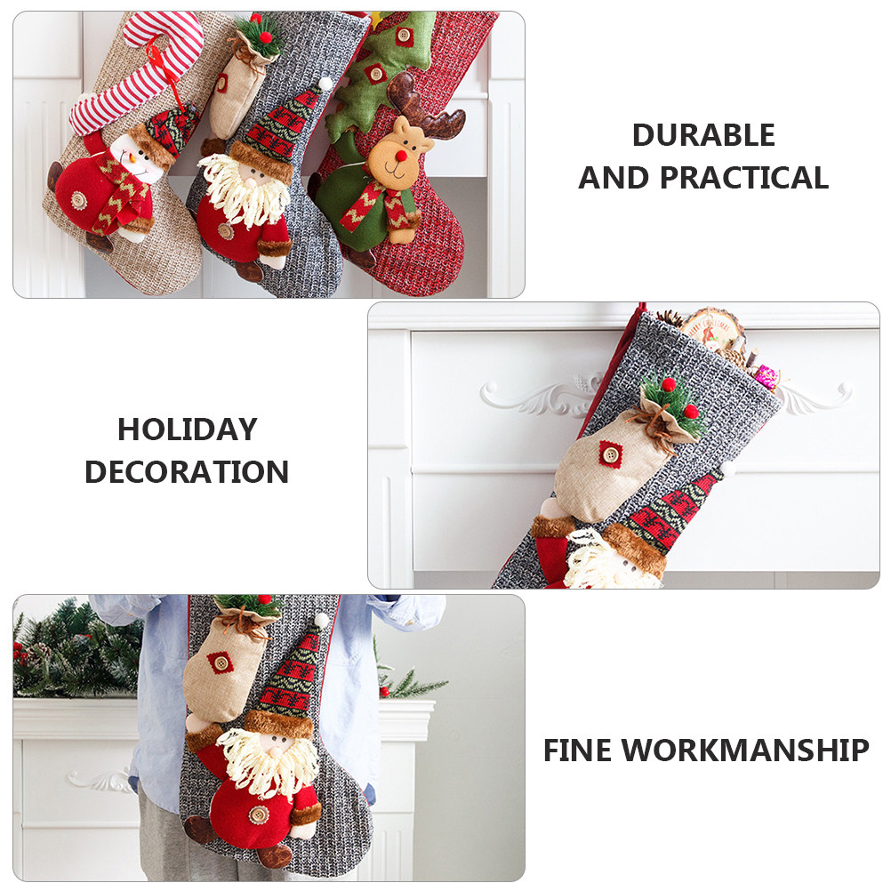 Christmas Stockings Sock Decor - đánh giá và giá Christmas Stocking Hanging