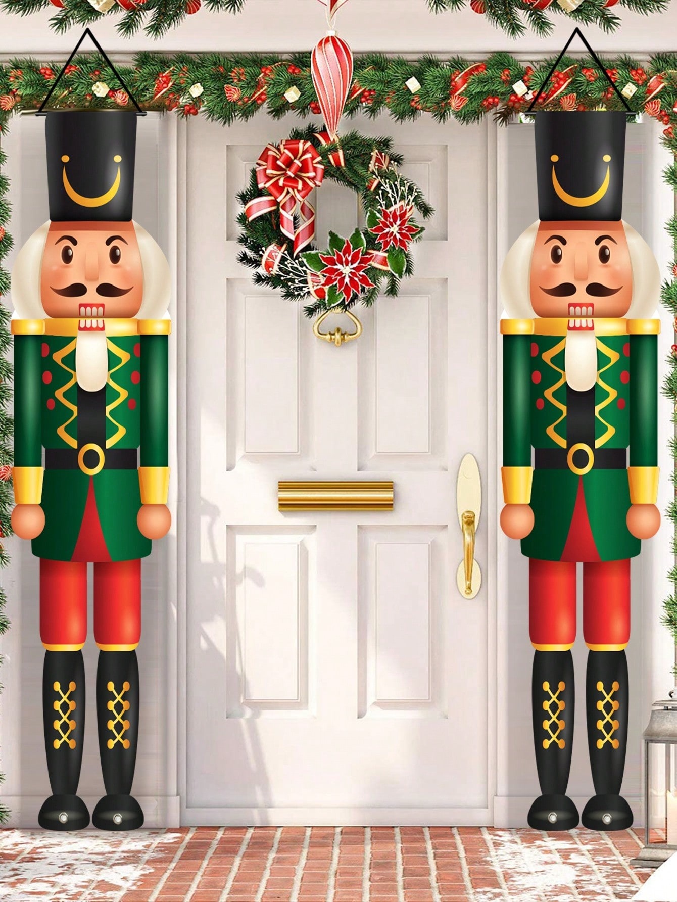 Christmas Porch Banner Nutcrac - đánh giá và giá Nutcracker Figurine
