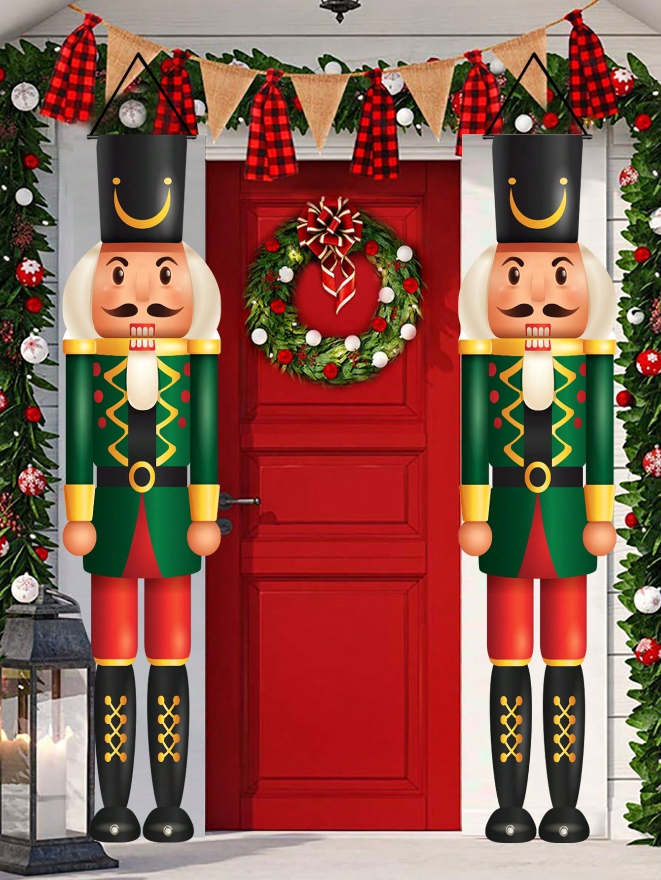 Christmas Porch Banner Nutcrac - đánh giá và giá Nutcracker Figurine