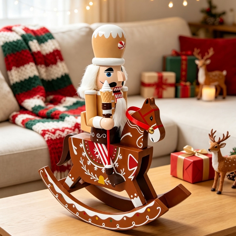 Tượng Kẹp hạt dẻ bằng gỗ trên  - đánh giá và giá Nutcracker Figurine