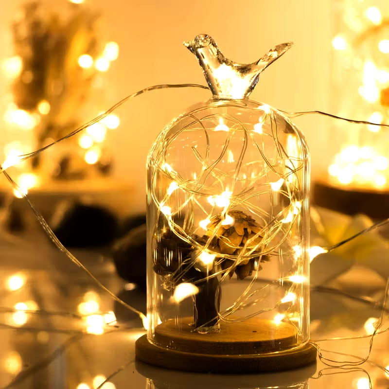 LED fairy lights, battery-powe - đánh giá và giá Led Fairy String Lights
