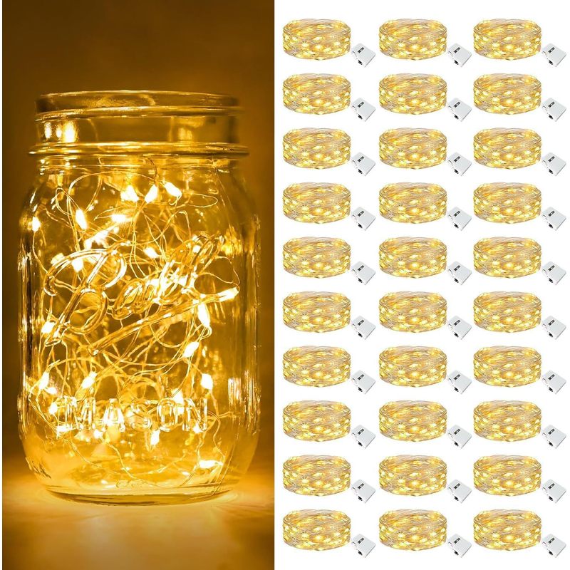 1m Waterproof LED Firefly Twin - đánh giá và giá Led Fairy String Lights